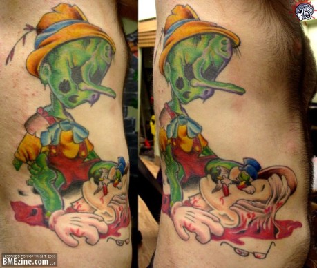 galo-zombie-pinocchio. (above) Zombie Pinocchio Tattoo ( courtesy of 
